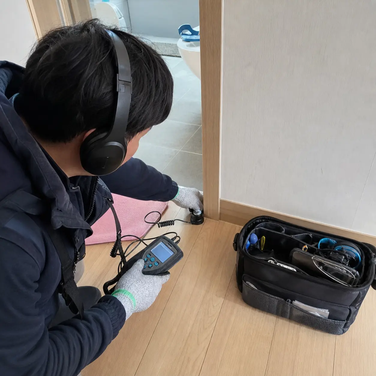 경기 가평군 설악면 누수탐지 시공조치