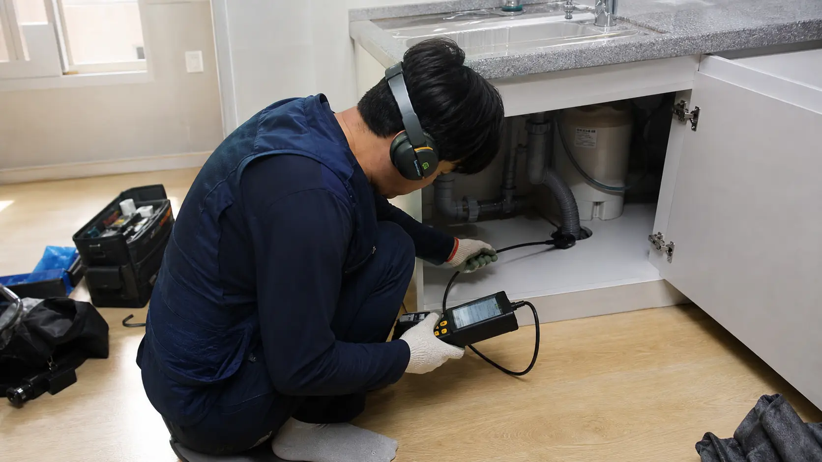 경기 동두천시 중앙동 변기막힘 원인분석